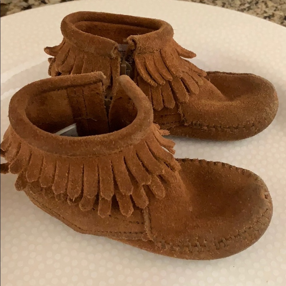 Toddler Minnetonka Brown Boots